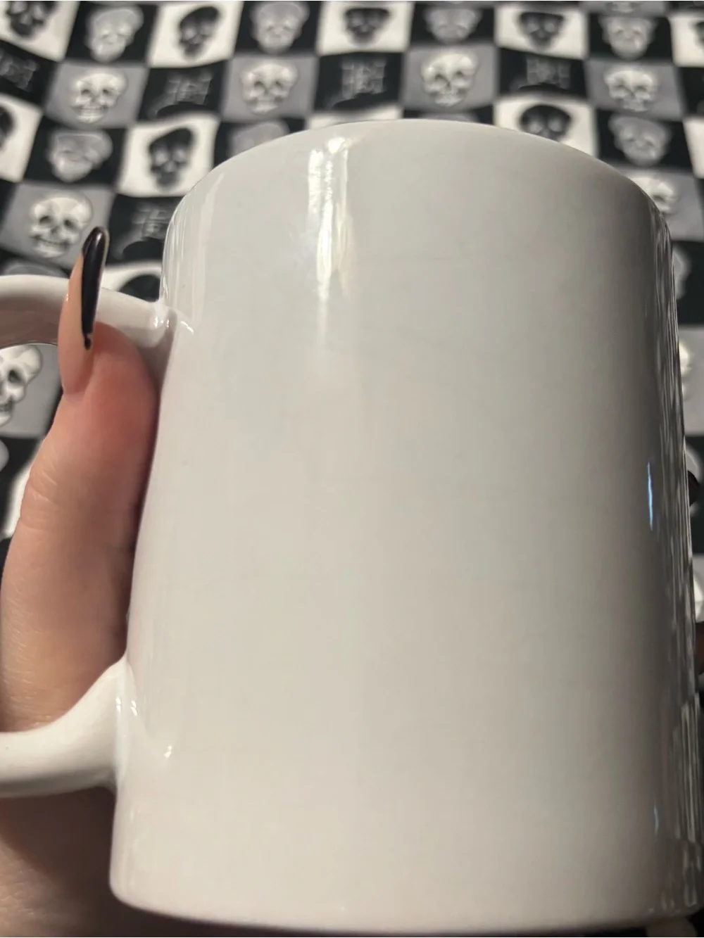 🎃5 for $25🎃 Basic Merry & Bright White and Gold Christmas Holiday Mug